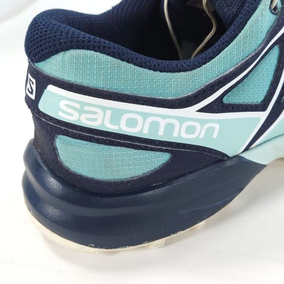 Salomon Speedcross Athletic Running Training Shoe Mens Size 6 409585 Blue - Picture 8 of 9